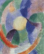 Delaunay, Robert Cyclotron-s shape Moon oil painting reproduction